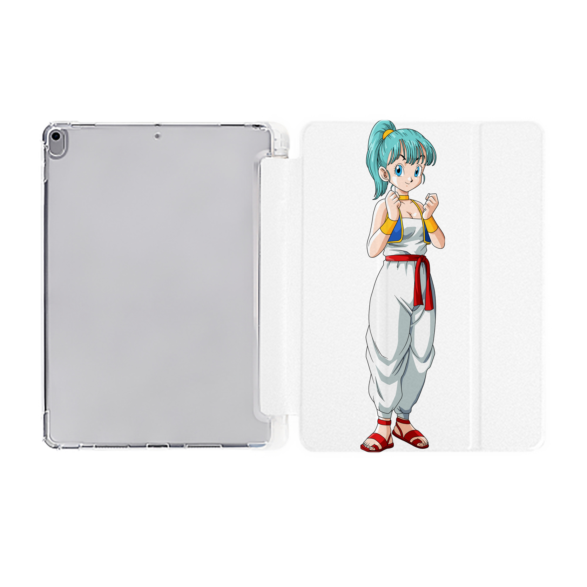 （画像用） ドラゴンボール DRAGON BALL IPad ケース ペン収納付き 三つ折りスタンド PUレザー×シリコン 対応機種9.5/10.5/10.9インチ